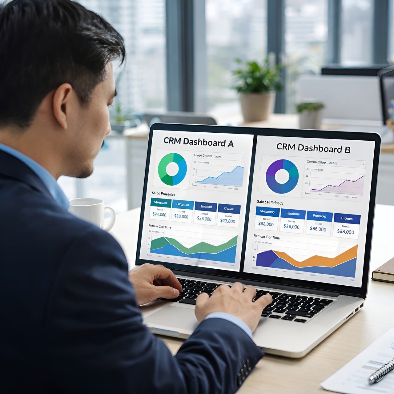 crm analytics dashboard business analytics