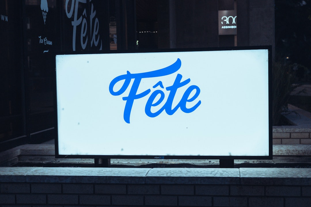 a sign on a building